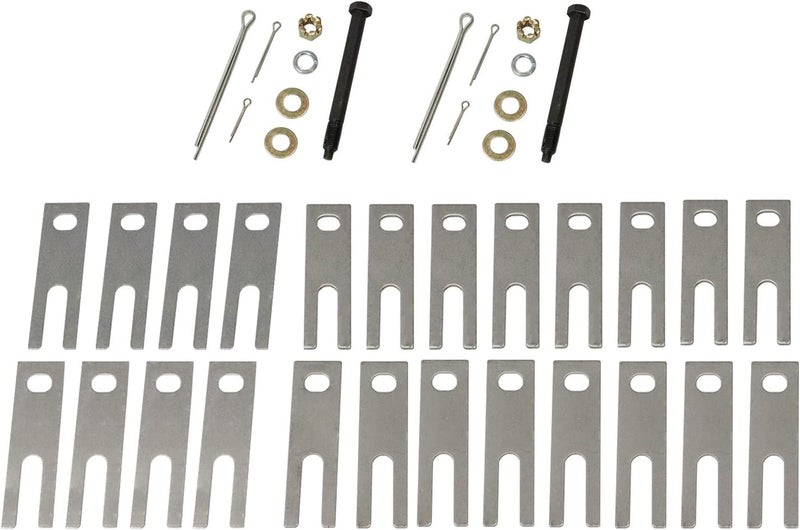 LAFORMO Stainless Steel Trailing Arm Shim Kit With Hardware Compatible With Chevy Corvette 1963-1982 (Never Rust.) - Image 2